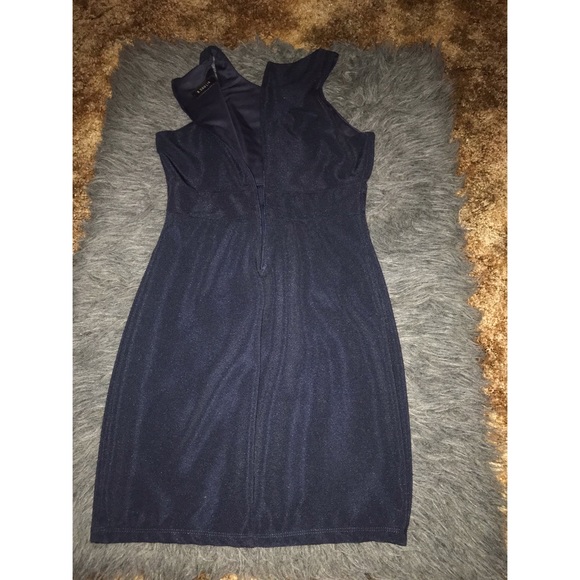 Navy Racer Back Dress 🌃 - Picture 5 of 8